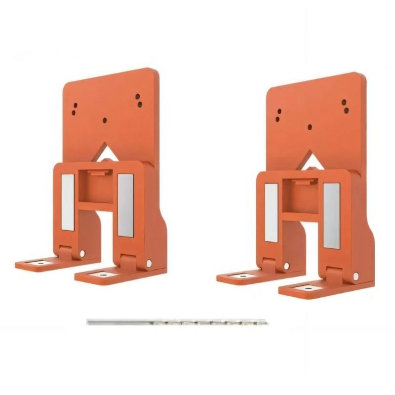 Cabinet Door Hinge Spacer Installation Positioning Tool Magnetic Hinge Jig with Twist Drill Bit For Precise Alignment