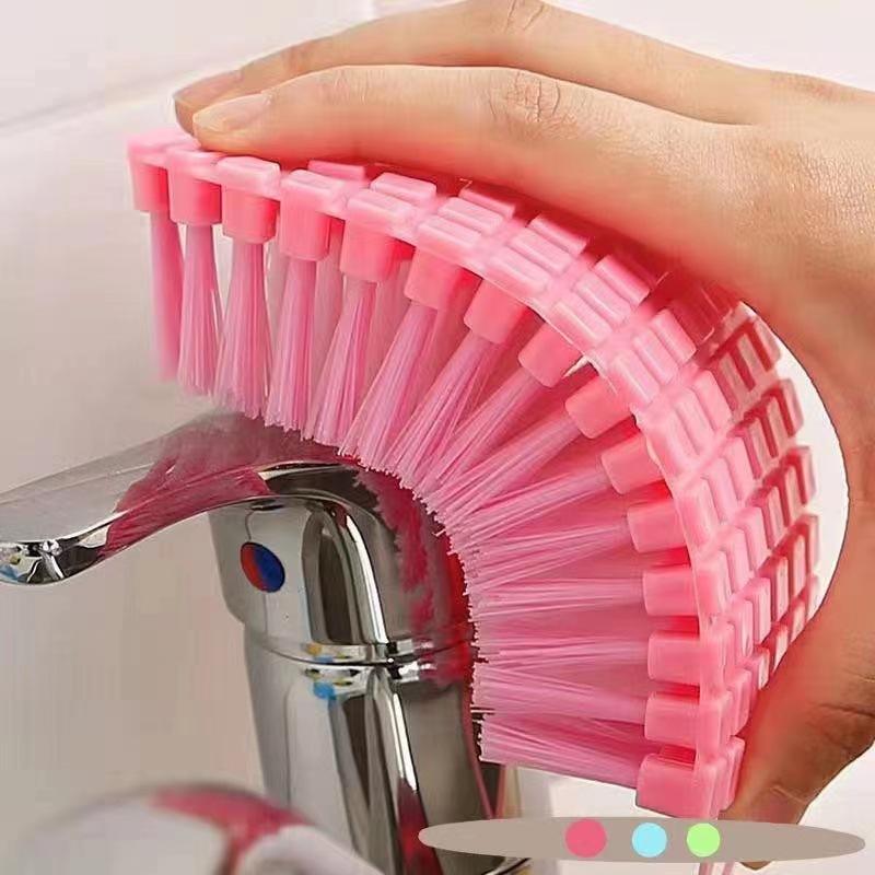 Multifunctional Flexible Cleaning Brush Household Kitchen Stove Cleaning Brush Bathtub Tile Scrubbing Clothes Brush Home Tool