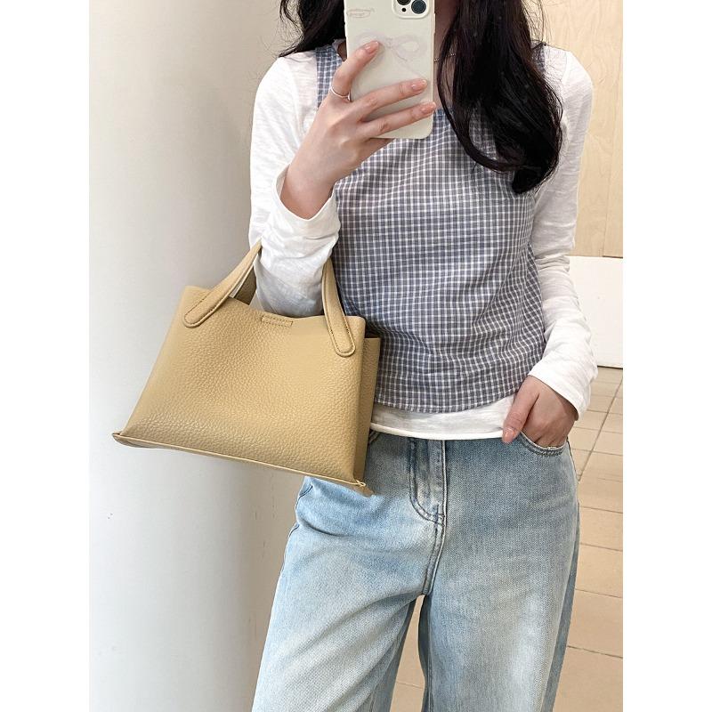 

Нова овочева сумка-кошик жіноча матова шкіра сумка для поїздок сумка жіноча робоча сумка-тоут з крилами велика сумка абрикосовий