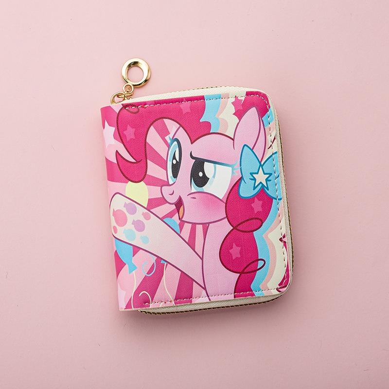 Creative Change Bag Cartoon Unicorn Children's Small Bag Earphone Key Coin Bag Women's Wallet Storage