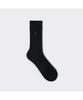 Keoseuuteommellou Black Rib Logo Socks Calax26101Bkx