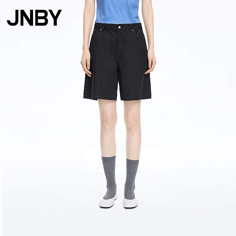 JNBY 2026 Summer Wide-Leg Cropped Pants M