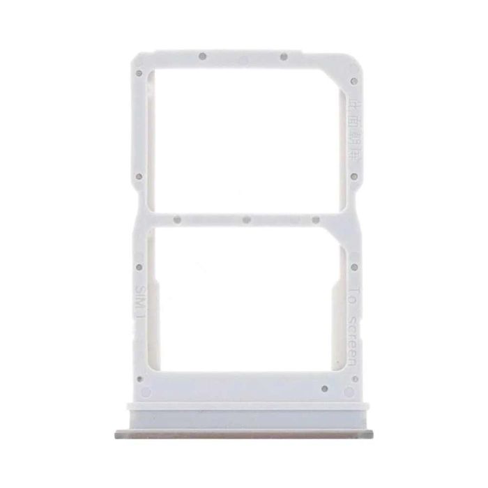Tiroir SIM - HONOR - X8a - Premium - Titanium Silver - Blanc