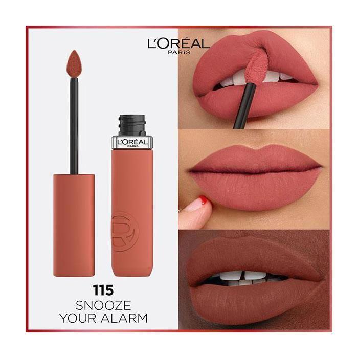 L#039;Oréal Paris Infaillible Matte Resistance Rouge à Lèvres Mat N°115 Snooze 5ml