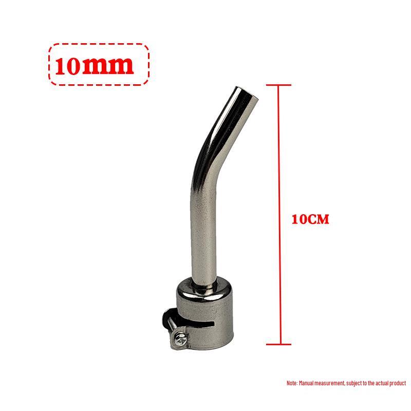 Multi-Model Hot Air Gun Nozzle Set - Straight, Angled, Bent for 850/858 Desoldering Stations