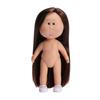 Curly Hair 14cm Bean Eye Vinyl Doll Dress Up Action Figure Body Fashion Mia Potato Dolls  DIY Toys