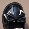 Leather Shoes, Fashionable Korean Version, British Style, Soft Soled Princess Shoes, Suitable for Elementary School Students, Performance Shoes