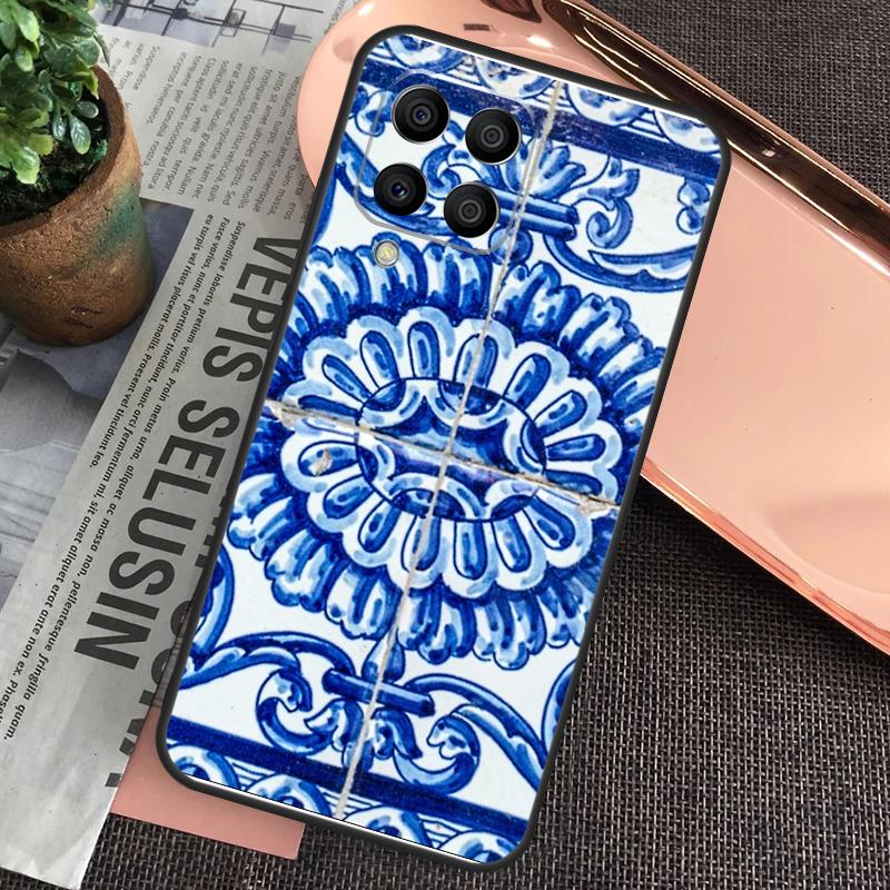 Moroccan Tile Case For Samsung Galaxy M20 M15 M55 M31s M51 M21 M11 M13 M33 M53 M52 M32 M12 M14 M34 M54