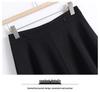 Elegant High-Waisted Bud-Shaped Culottes for Women, Spring/Summer 2026, Trendy Seven-Point Wide-Leg Pants