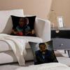 Creative Funny Helpless Expressions K-Khaby Lame Pillow Case Sofa Living Room Bedroom Headboard Backrest Cushion Square Cushion
