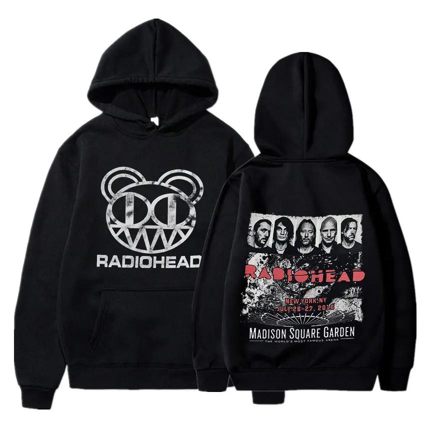 Vintage Rock Band Radiohead Hoodie Hip Hop Everything Music Album Print Sweatshirt Harajuku Streetwear Oversize Hoodies Teens