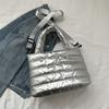 Large Capacity Street Fashion Tote Bag 2023 Winter New Style Korean Casual Handbag