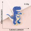 Dinosaur Embroidered Cartoon Cloth Patch - Self-Adhesive Clothing Accessory