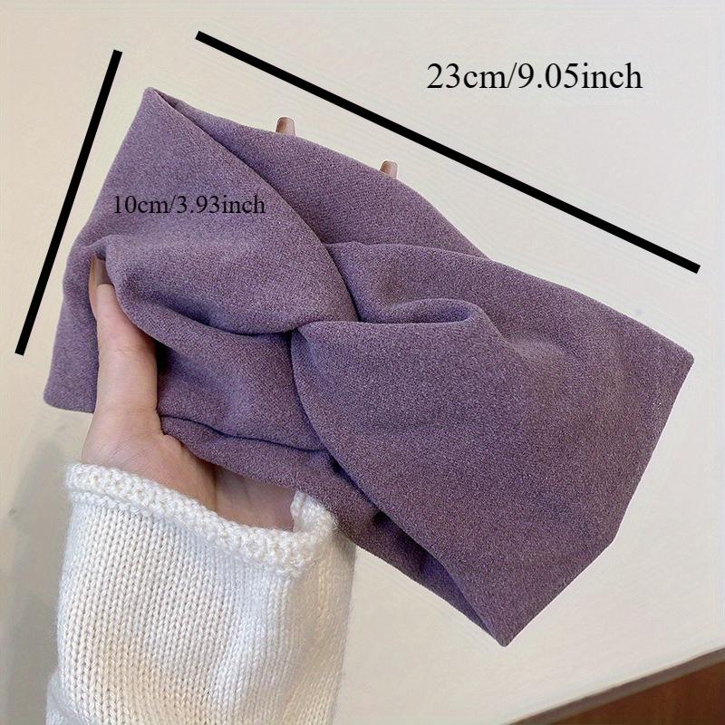 Style Wide Cross Headbands for Woman Solid Hairband Elastic Sports Yoga Headwear Girls Hair Band Hair Accessories