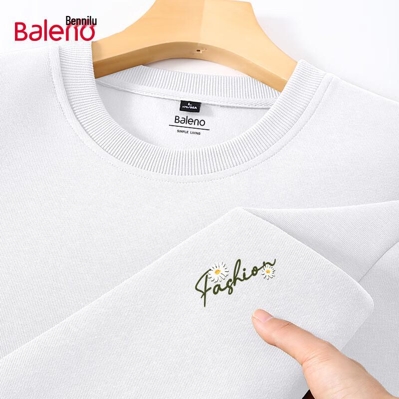 

Baleno Unisex Crew Neck Letter Print Sweatshirt 3XL