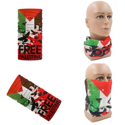 Neck Gaiter Warmer Ski Scarf Windproof Mask Neck Warmer Cold Weather Face Mask Palestine Bandana Neck Cover