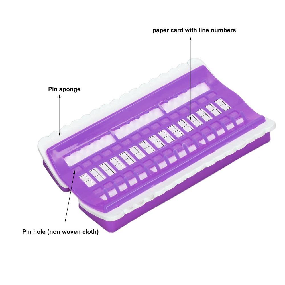 30 Positions Embroidery Floss Organizer Plastic Thread Holder Thread Organizer  For Cross Stitch