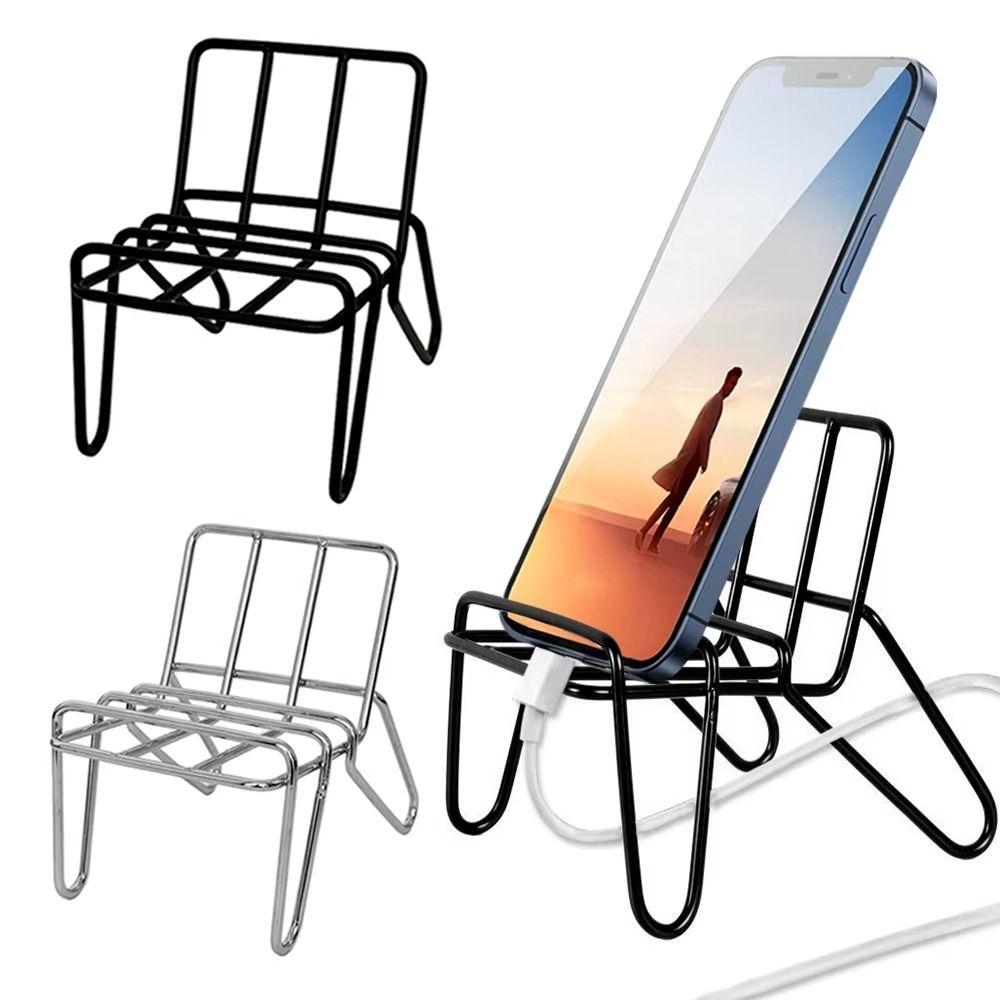 Funny Phone Holder Metal Telephone Stands New Cell Phone Stand Holder  for Desktop Organizers