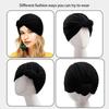 1PC Knot Hat Fashion Cotton Religious Scarf Travel Photography Comfortable Home Hair Skin Friendly Vacation Styling Fashionable