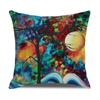 Printed Pillowcases, Linen Pillows, Sofa Pillows, Home Decoration Pillows