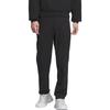 adidas Premium Casual Slim Fit Pants Solid Color Zipper Straight Leg Knit Sports Pants Men Pants Black JE8632