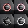 Inel cu Diamante Buton Pornire Motor cu Aprindere Auto cu Strasuri Design Inel Aprindere Decor Aprindere