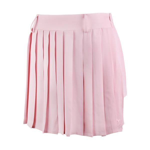 HENRY STUART Women'S Double Pleated Skirt Pink