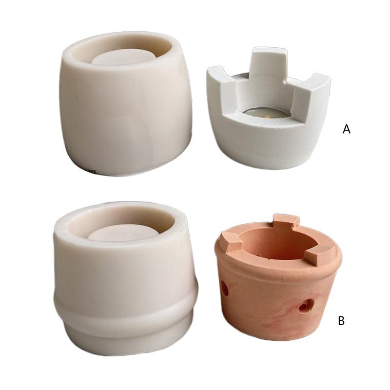 Diy Handmade Products Heating Warm Wine Device Silicone Mold Scented Gypsum Ornaments Drop Glue Mold for Decoration