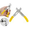 Electrician Tool Stainless Steel Wire Cutter And Stripper Nonslip PVC Grip For Copper Aluminum Cables 0.5-4mm