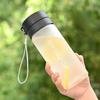 Sports Water Cup Outdoor Large Capacity Frosted Transparent Plastic Water Cup Portable Handheld Rope Cup Summer High Appearance Water Bottle