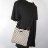 Gucci Shoulder Bag 201538 Brown GG Supreme Canvas Unisex Used