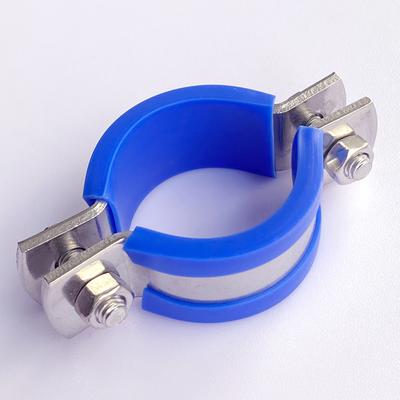 1Pcs With Blue Case 12-108mm Tube 304 Stainless Steel Pipe Hanger Bracket Clamp Suppoert Clip