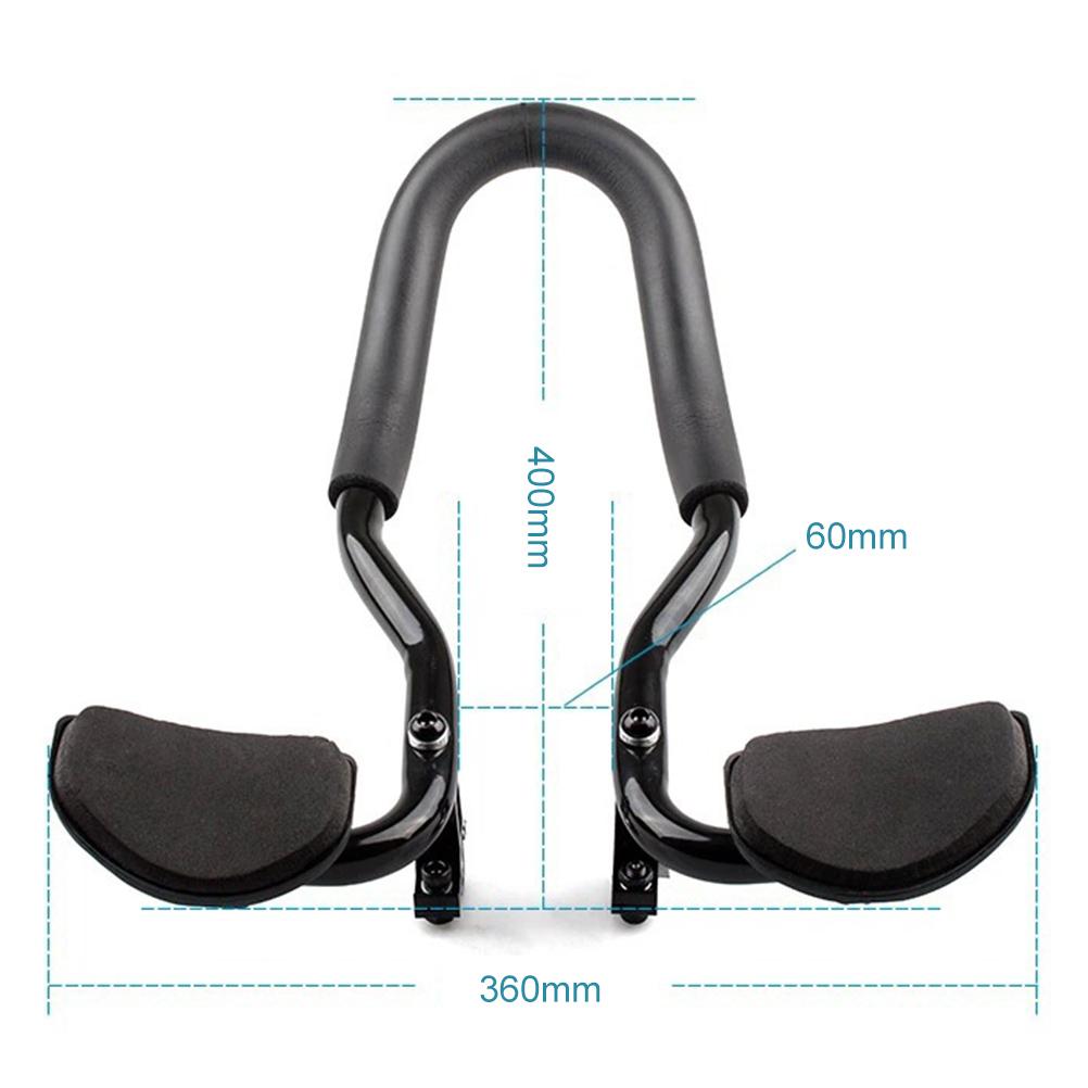 Fahrrad-Aero-Bar, verstellbare Armlehne mit mehreren Positionen, Triathlon-Lenker