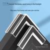 Aluminum Window Anti-Collision Silicone Corner Protector for Inward Opening Windows - Safety Right Angle Sleeve