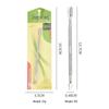 Easy Cut Stainless Steel Cuticle Pusher - Thin Model Nail Polish Remover Set