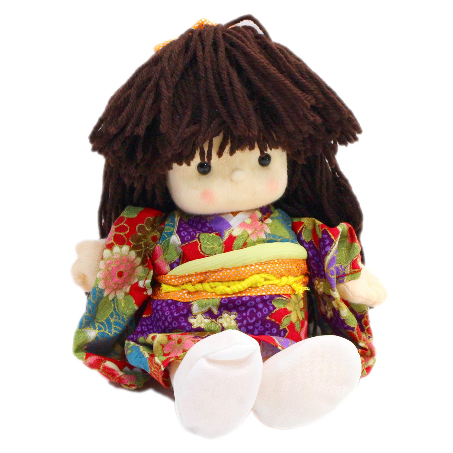 Take Off Japanese Doll Music Red Kinu-chan Box, Small,