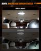 SEALIGHT T10 LED Room Position License Plate 3030SMD Bright LED High Brightness Small Dome Map Super Vehicle Inspection Hour 168 2825 Pack of 10 Lamp,