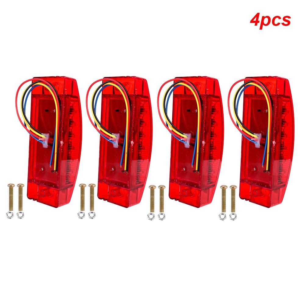 24V 12V Tailights Car Brake Stop Lights Rear Warning 21 LED Tail Light Indicators Truck Side Marker Lamps DRL Day Running Lights