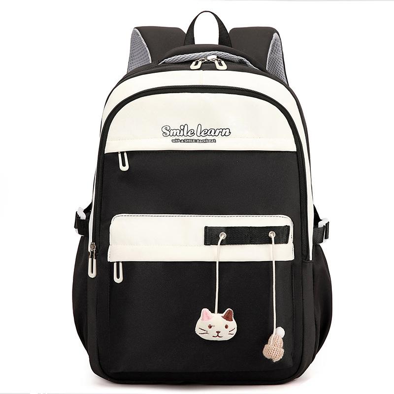 Schoolbag Large Capacity Schoolbag Cute Middle and High School Students High Value Small Fresh Backpack Women 1011 New Class Backpack
