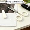 Kids Scissors with Cover, Safety Protection Design Sharp Scissors, Comfortable Grip Safety Scissors for School Office Home Craft Tools