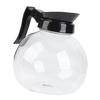 1.8L Coffee Pot High Borosilicate Heat Proof Glass Coffee Decanter Carafe for Travel Picnics Outdoor Activities