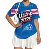 Women's Fashion Soccer Baseball Top for Everyday Wear