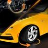 AABKB1 1:18 Chevrolet Camaro Alloy Sports Car Model Diecasts Metal Track Racing Vehicles Car Model Sound Light Simulation Kids Toy Gift