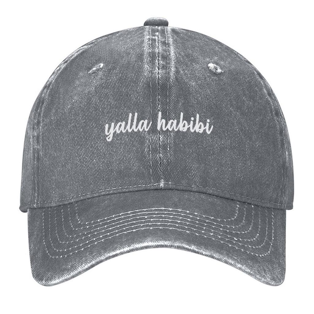 2026 Yalla Habibi Baseball Cap Dad Hat Thermal Visor Fishing Hat Sports Cap Women's Golf Wear Men's