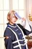 Clearstone Fangled Cosplay Halloween Jiangshi Hemd, Unisex, Blau