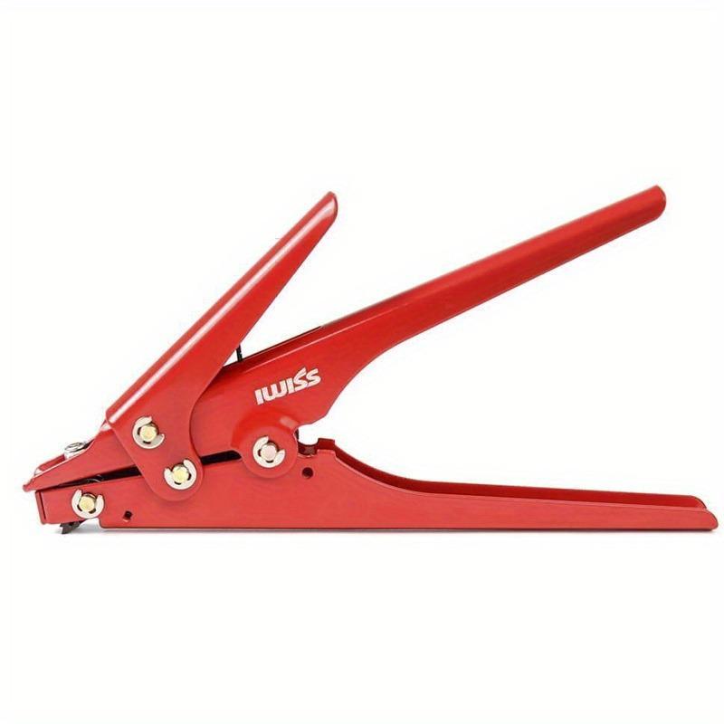 1 Pc The Red Clamp Gun Holds The 2.4-9mm Wide Nylon Cable To Secure and Cut Into A Tool and Special Hs-519 Cable