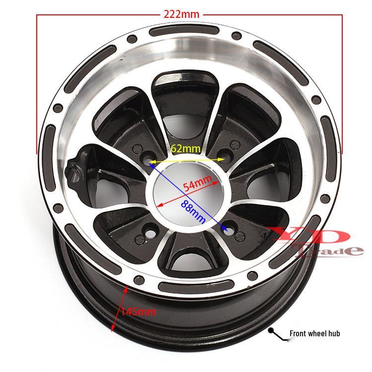 ATV Beach Car Accessories 19x7.00-8 Tire Wheel Rim 18x9.5-8 Alloy Hub