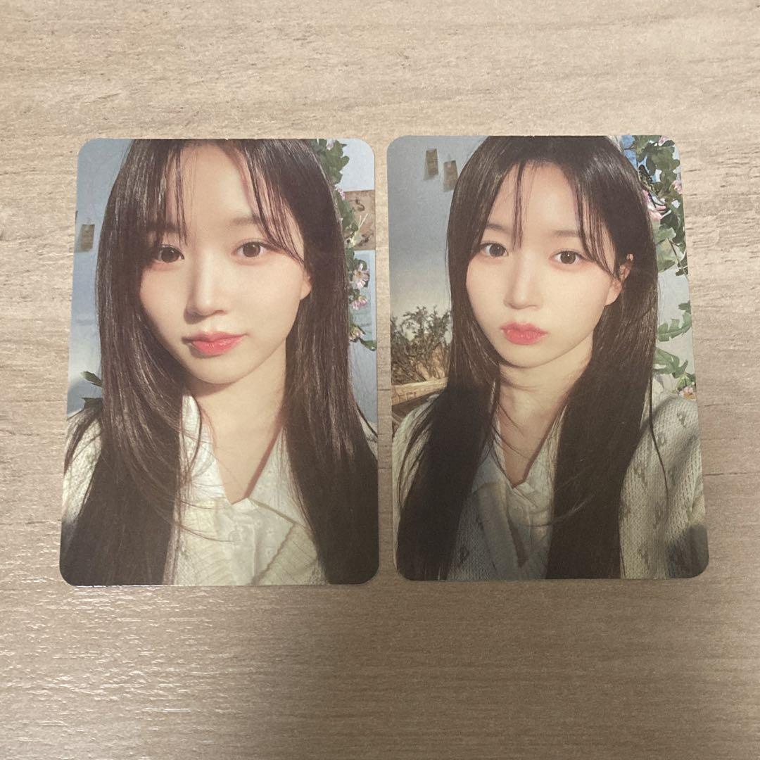 

[USED] NMIXX Hyewon greenproject trading card set of 2