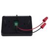 Metal Housing Gas Monitor for Motorhomes with Face-Mounted Test/Silence Control, 2 Side Openings, Red and Black Cables, and Installation Tool