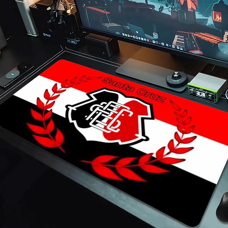 Santa Cruz Color Mouse Pad Large Gaming Table Cushion Non-slip Laptop Tablet Big Mousepad XXL Mat Mini PC Playmat With Lock edge